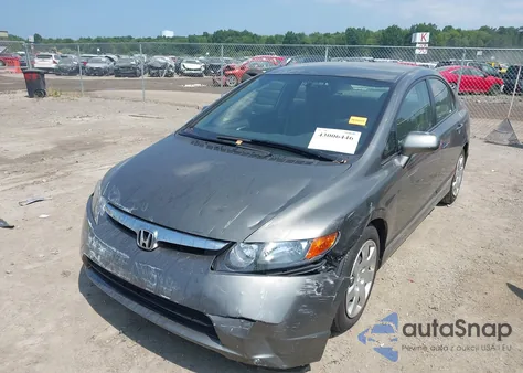 2006 Honda Civic Lx из США, поврежденный, VIN 1HGFA16526L116731
